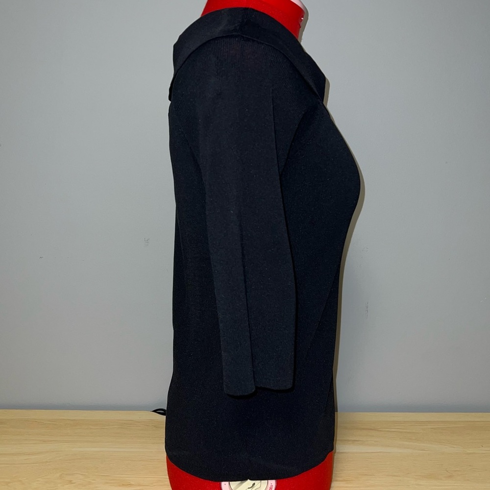 Joseph Black Cowl Neck Sweater - Picture 2 of 4